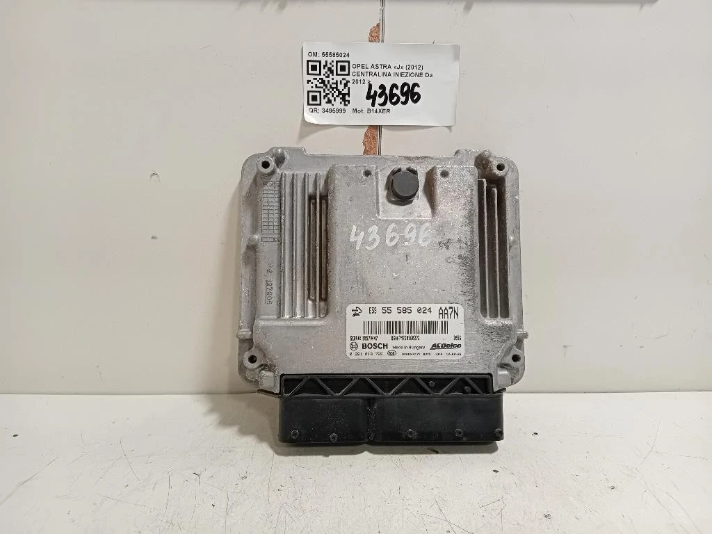 Centralina Iniezione 55585024 Opel Astra J 2012