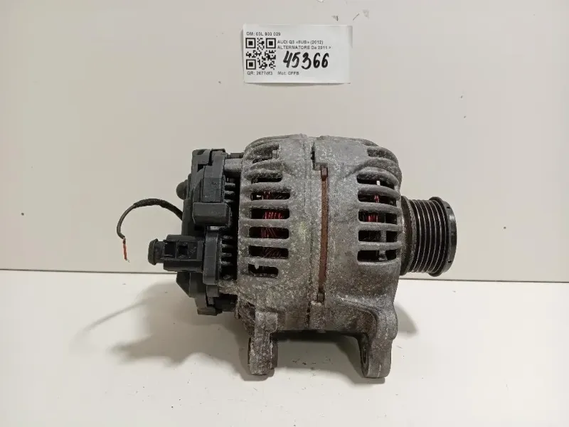 Alternatore 03L 903 023 Audi Q3 8UB 2012
