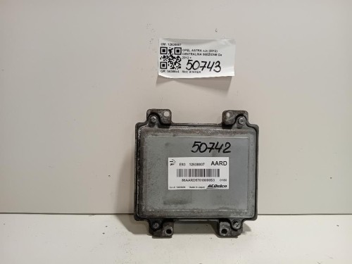 Centralina Iniezione 12638807 Opel Astra J 2012