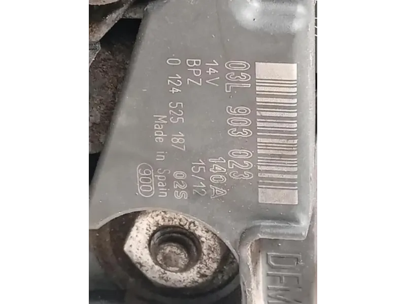 Alternatore 03L 903 023 Audi Q3 8UB 2012