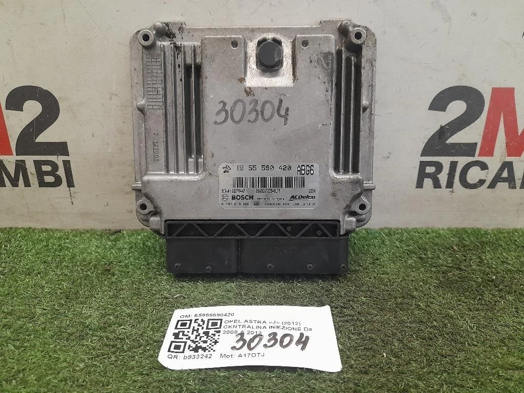 Centralina Iniezione E5955590420 Opel Astra J 2012
