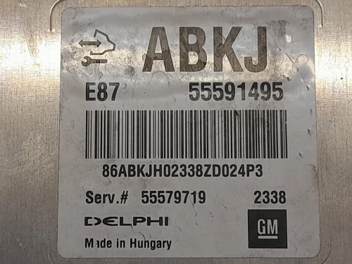 Centralina Iniezione E8755591495 Opel Astra J 2012