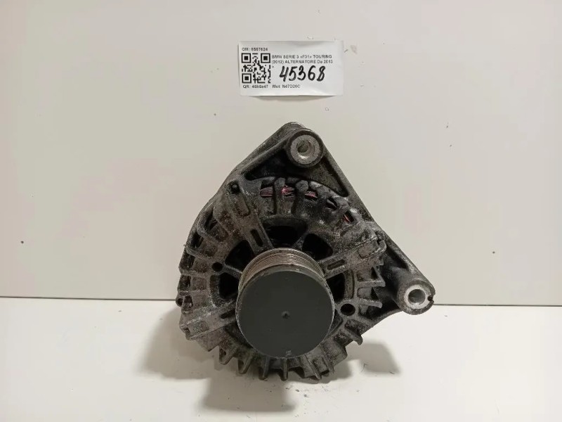 Alternatore 8507624 Bmw Serie 3 F31 Touring 2012