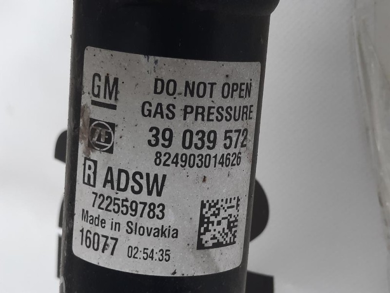 Fusello Ruota ANT DX 39030300 Opel Astra K SW 2016