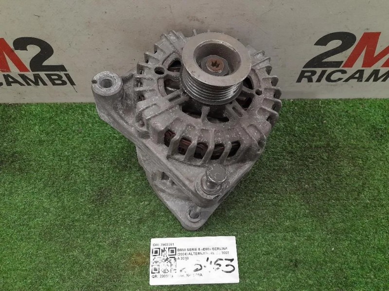 Alternatore 7802261 Bmw Serie 5 E60 Berlina 2004