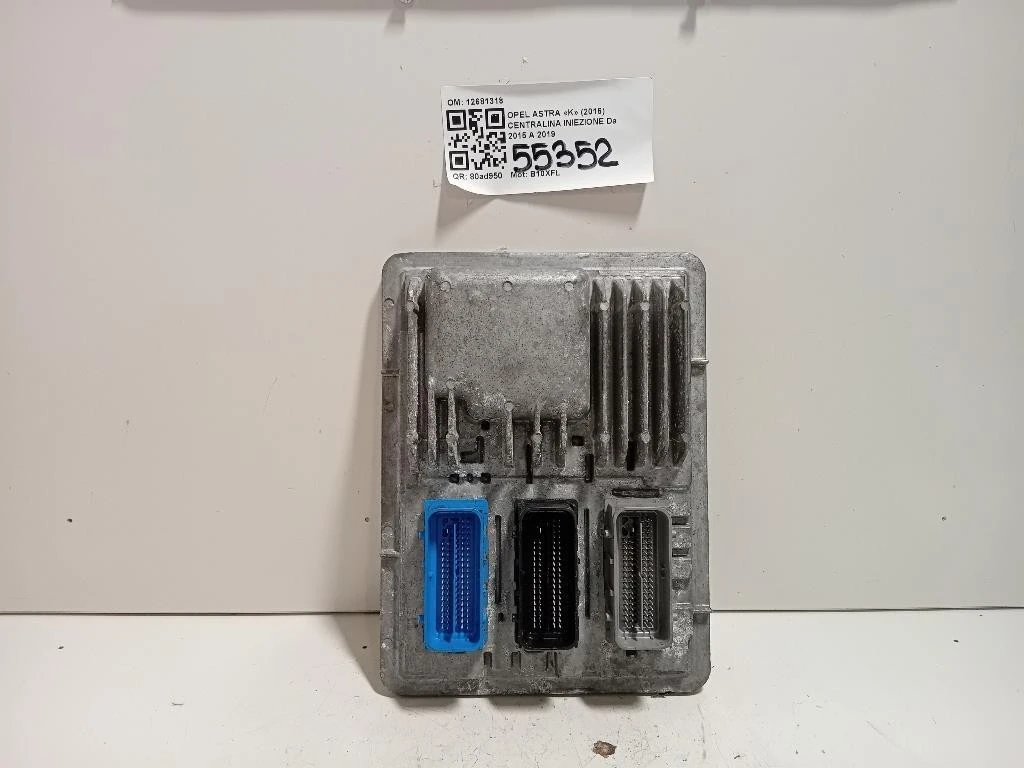 Centralina Iniezione 12681318 Opel Astra K 2016