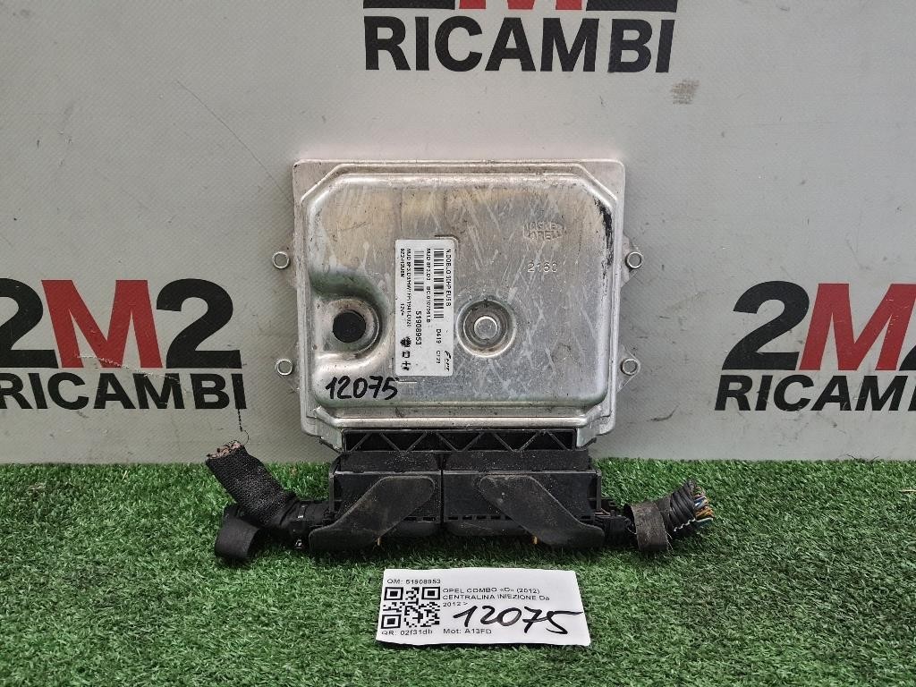 Centralina Iniezione 51908953 Opel Combo D 2012