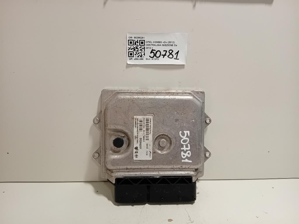Centralina Iniezione 55266281 Opel Combo D 2012