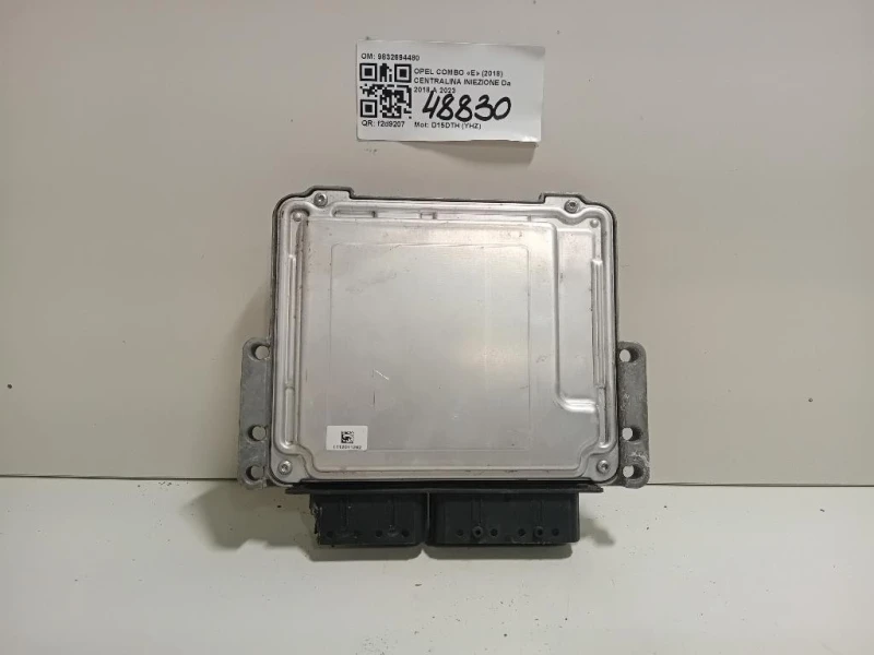 Centralina Iniezione 9832694480 Opel Combo E 2018