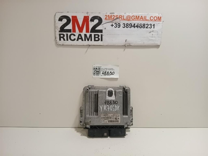 Centralina Iniezione 9832694480 Opel Combo E 2018