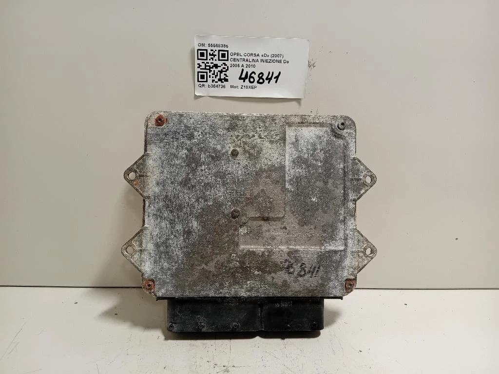 Centralina Iniezione 55568385 Opel Corsa D 2007