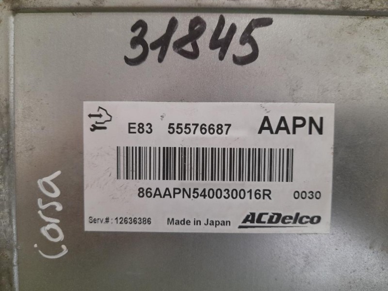 Centralina Iniezione 55576687 Opel Corsa D 2010