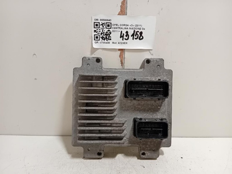 Centralina Iniezione 55590540 Opel Corsa D 2011