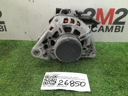 Alternatore 3730004335 Kia Picanto III 2011