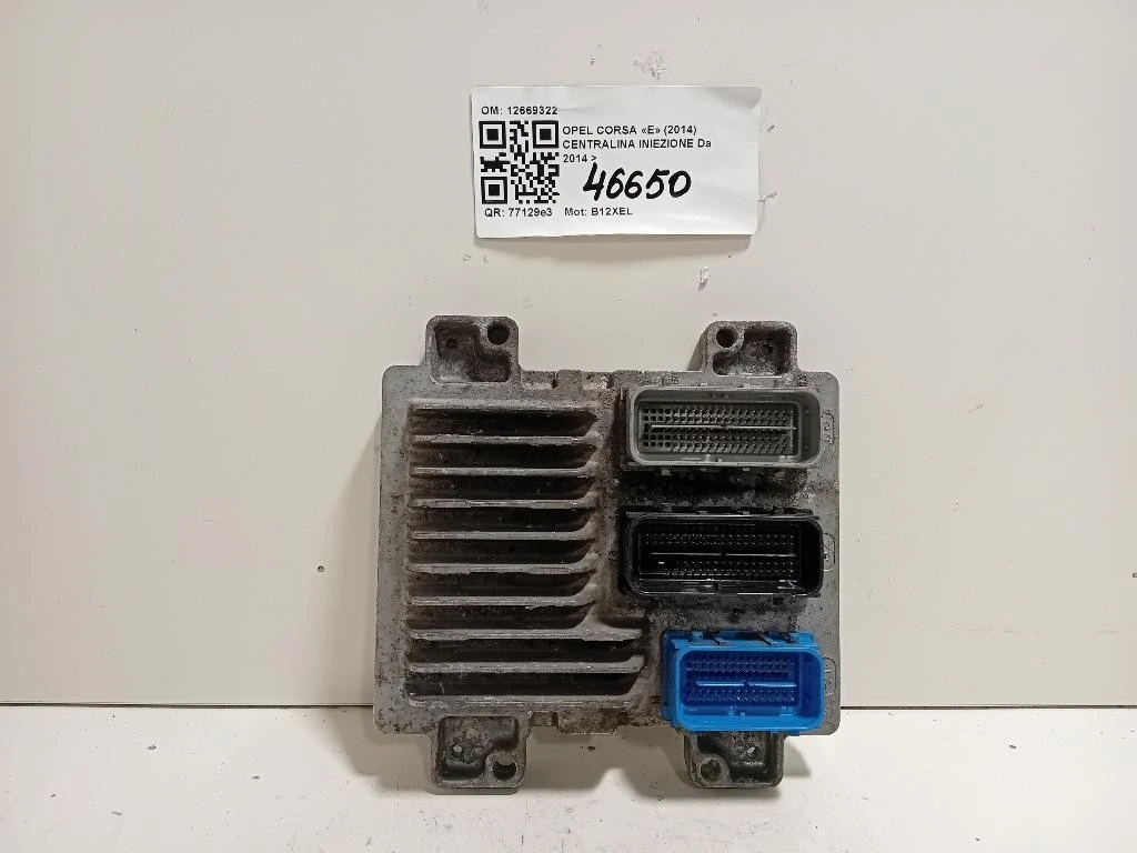 Centralina Iniezione 12669322 Opel Corsa E 2014