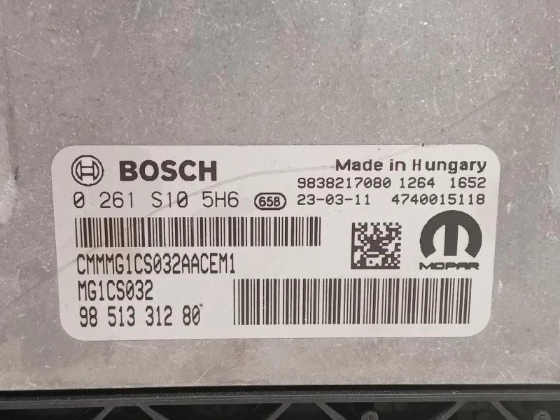 Centralina Iniezione 9851331280 Opel Corsa F 2019