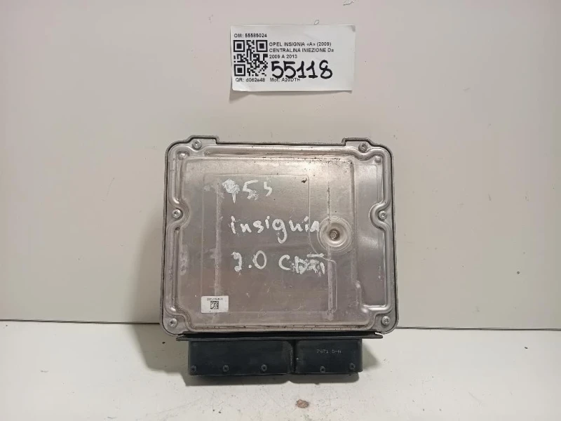 Centralina Iniezione 55585024 Opel Insignia A 2009