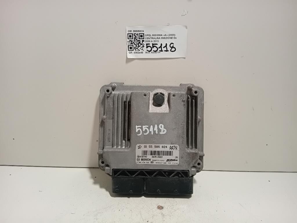 Centralina Iniezione 55585024 Opel Insignia A 2009