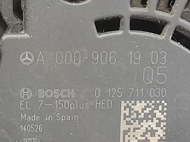 Alternatore A0009061903 Mercedes Classe A W176 2013