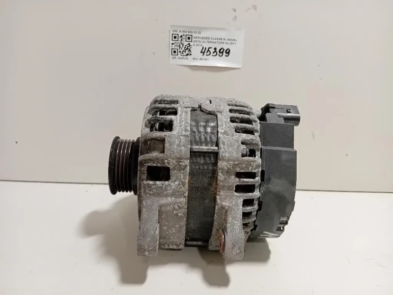 Alternatore A 000 906 33 22 Mercedes Classe B W246 2012