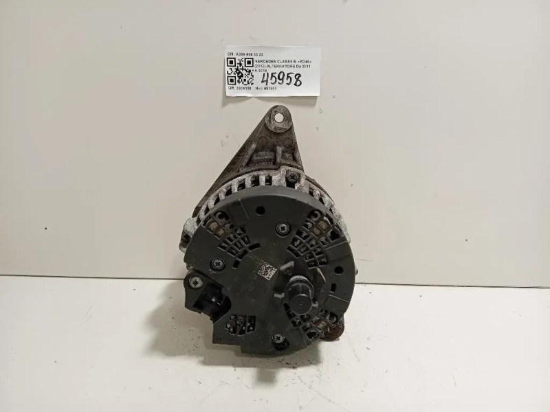Alternatore A000 906 33 22 Mercedes Classe B W246 2012