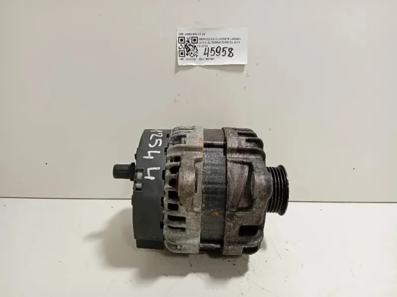 Alternatore A000 906 33 22 Mercedes Classe B W246 2012