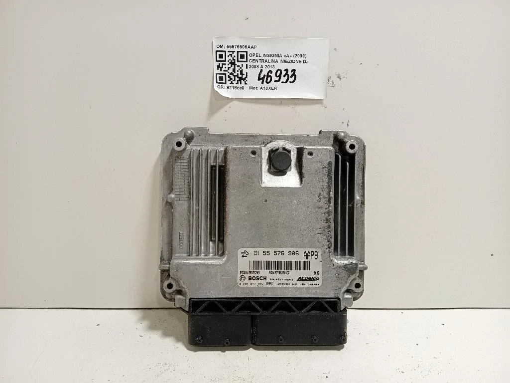 Centralina Iniezione 55576906AAP Opel Insignia A 2009