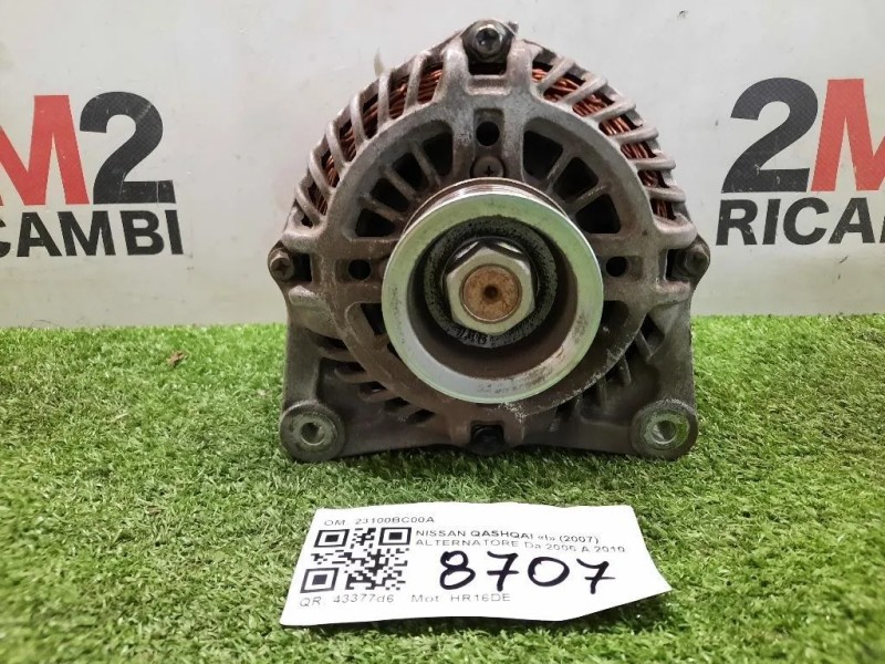 Alternatore 23100BC00A Nissan Qashqai I 2007