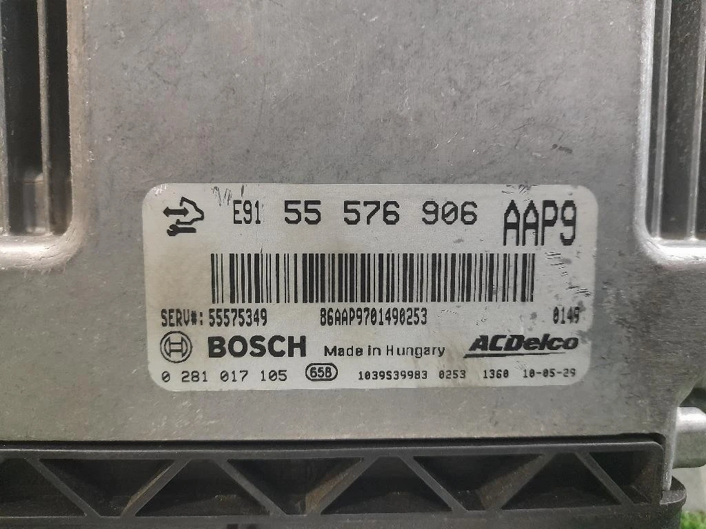 Centralina Iniezione 55576906 Opel Insignia A 2009