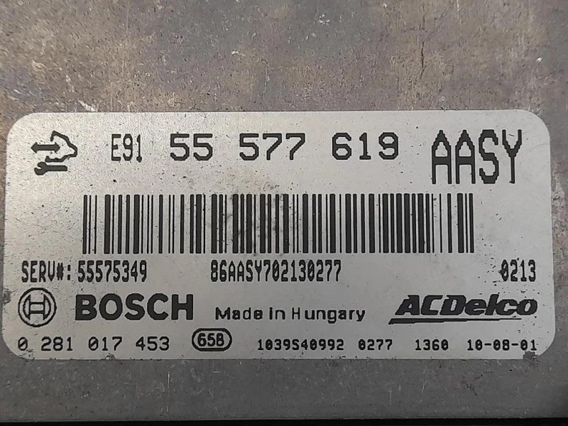 Centralina Iniezione 55577619 Opel Insignia A 2009