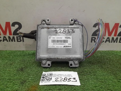 Centralina Iniezione 12632592 Opel Insignia A 2009