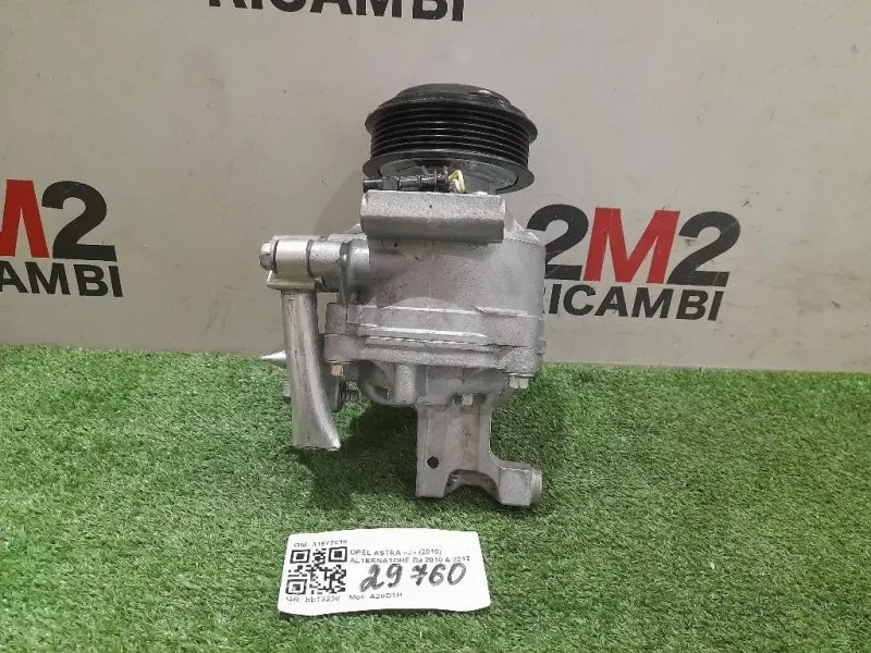 Alternatore 31677018 Opel Astra J 2010