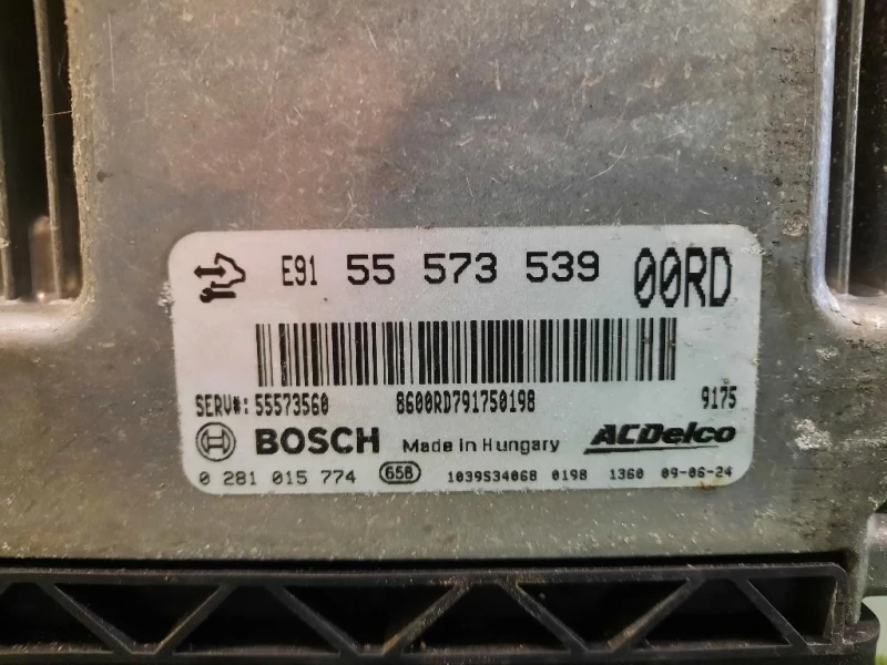 Centralina Iniezione 55573539 Opel Insignia A 2009