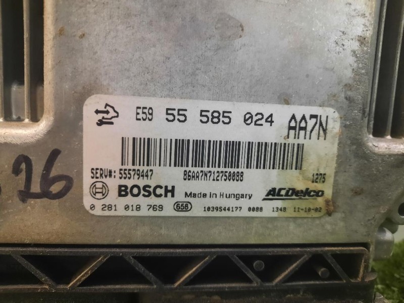 Alternatore 13579675 Opel Astra J SW 2010