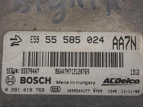 Centralina Iniezione 55585024AA7N Opel Insignia A 2013