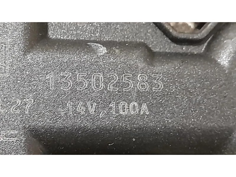 Alternatore 13502583 Opel Insignia A 2009