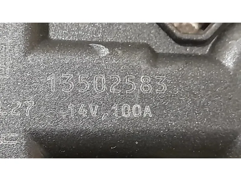 Alternatore 13502583 Opel Insignia A 2009