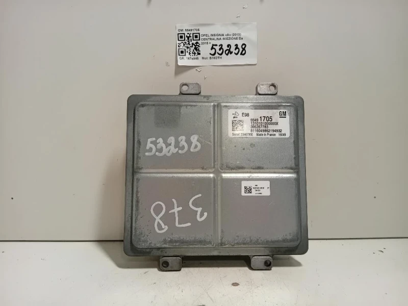 Centralina Iniezione 55491705 Opel Insignia A 2013
