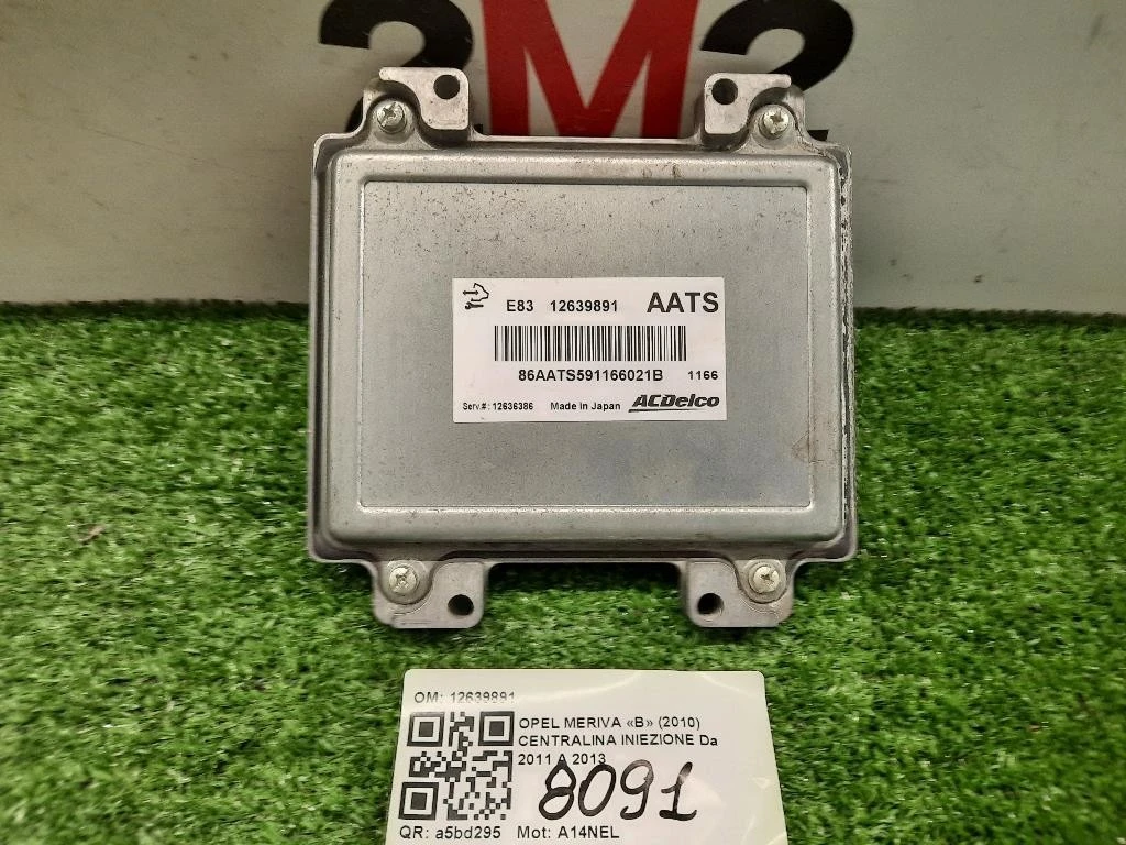 Centralina Iniezione 12639891 Opel Meriva B 2010