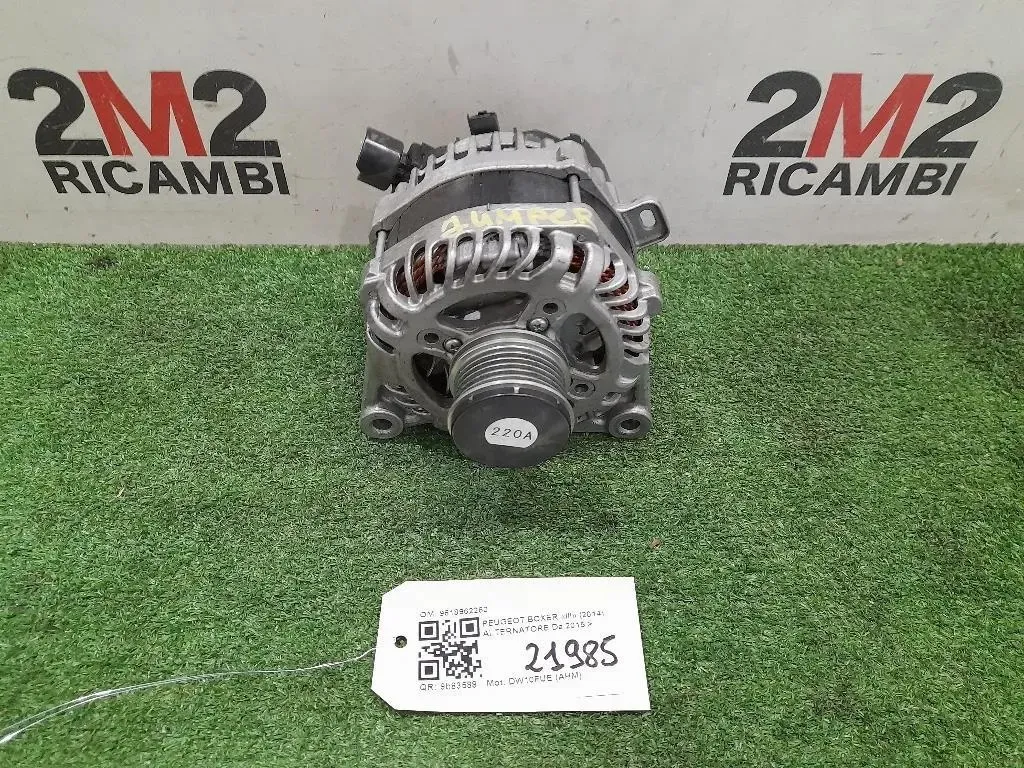 Alternatore 9818962280 Peugeot Boxer III 2014