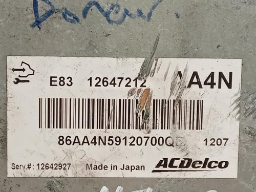 Alternatore 2542818D Renault Megane II CC 2003