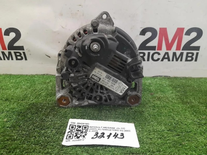 Alternatore 2542818D Renault Megane II CC 2003
