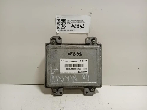 Centralina Iniezione 12654172 Opel Meriva B 2014