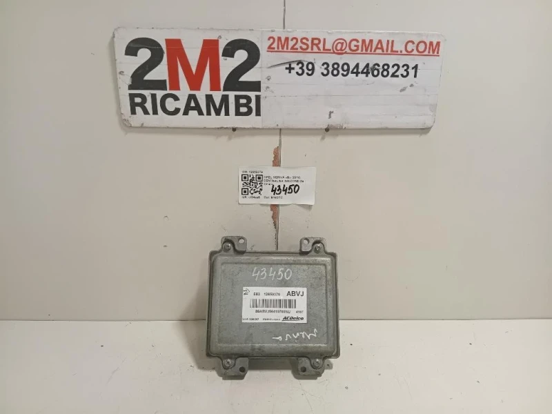 Centralina Iniezione 12659379 Opel Meriva B 2014