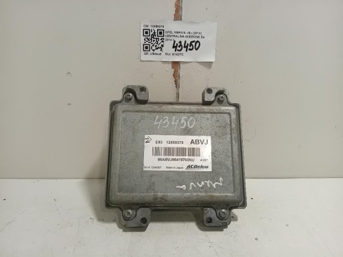 Centralina Iniezione 12659379 Opel Meriva B 2014