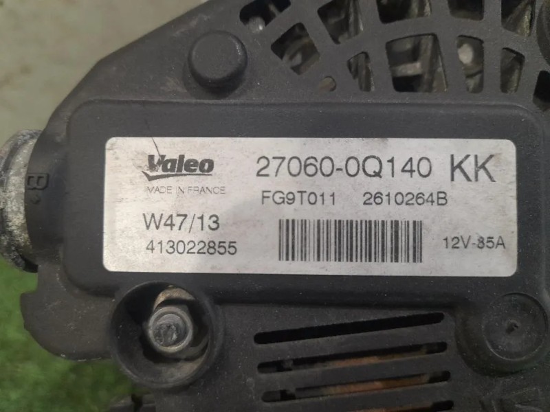 Alternatore 27060-0Q140KK Toyota Yaris IV 2012