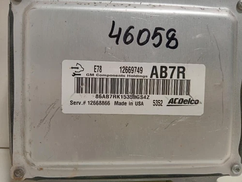 Centralina Iniezione 12669749 Opel Mokka 2013