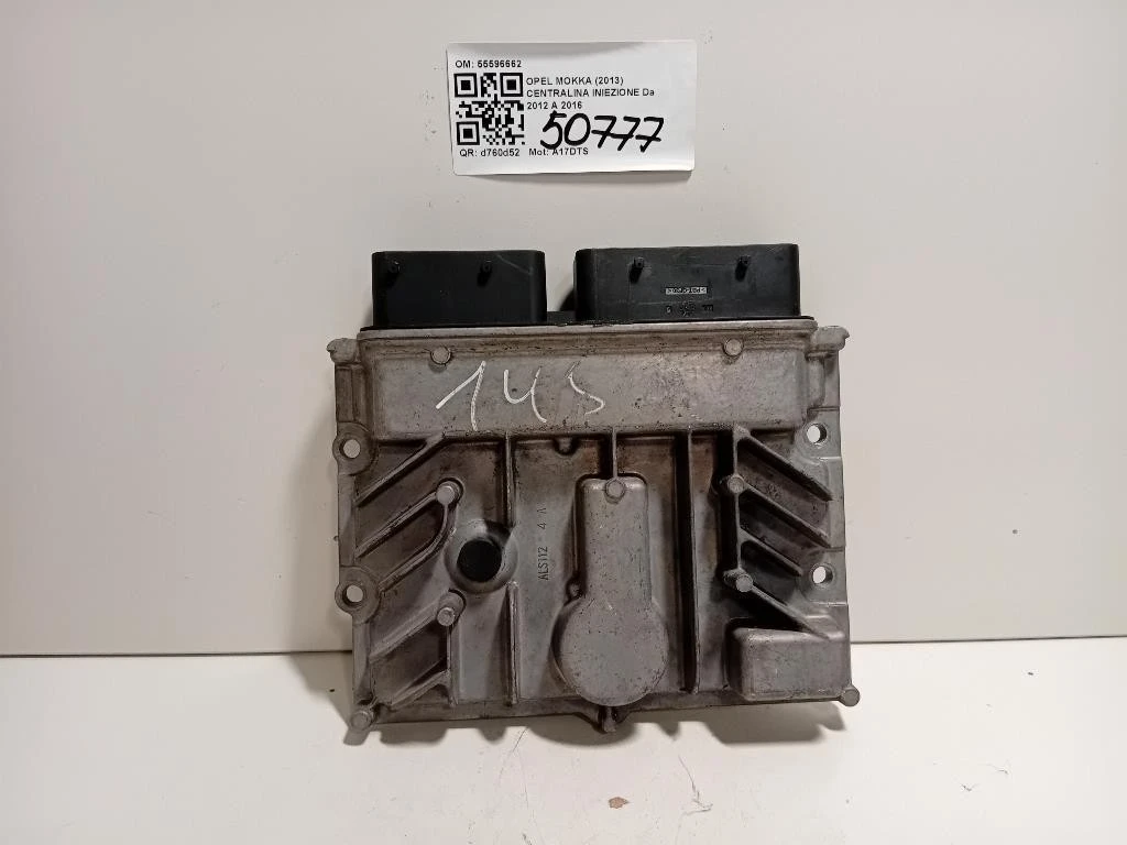 Centralina Iniezione 55596662 Opel Mokka 2013