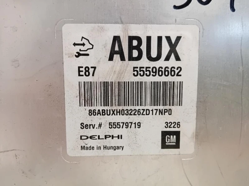 Centralina Iniezione 55596662 Opel Mokka 2013