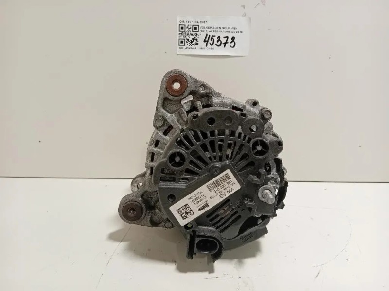Alternatore 04E903015P Volkswagen GOLF VII 2017
